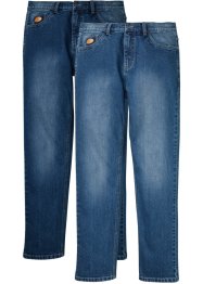Strečové džíny s recyklovanou bavlnou Classic Fit Tapered (2 ks v balení), John Baner JEANSWEAR