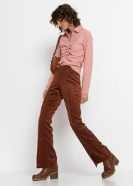 Manšestrové kalhoty s rozparkem, RAINBOW