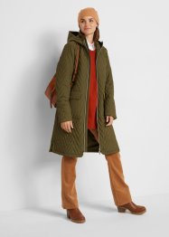Prošívaný kabát s kapucí, bpc bonprix collection