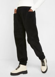 Pohodlné manšestrové kalhoty s velkými kapsami a gumovým průvlekem v pase, bpc bonprix collection