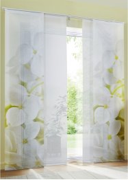 Japonská stěna s květy orchidejí (2dílná souprava), bpc living bonprix collection