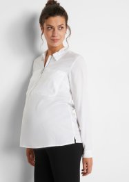Těhotenská/kojicí džínová košile se zipem, bpc bonprix collection