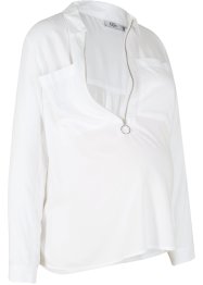 Těhotenská/kojicí džínová košile se zipem, bpc bonprix collection