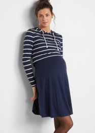 Těhotenské/kojicí šaty s mikinou Hoodie, z udržitelné viskózy, bpc bonprix collection