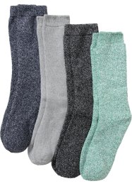 Termo ponožky z froté (4 páry v balení), bpc bonprix collection