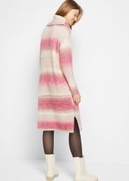 Pletené šaty Loose Fit s barevným přechodem, v délce midi, bpc bonprix collection