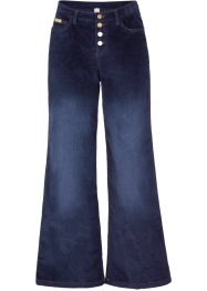 Strečové manšestrové kalhoty, široké, John Baner JEANSWEAR