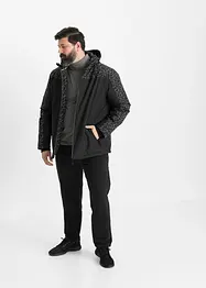 Joggingové kalhoty s praktickými kapsami na zip, z organické bavlny, bonprix