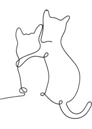 Dekorační figurka Kočky, bpc living bonprix collection