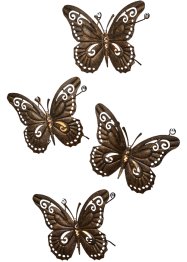 Nástěnný svícen s motýlím designem (4 ks), bpc living bonprix collection