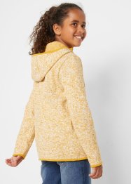 Dívčí termo kabátek z úpletového flísu s kapucí, bpc bonprix collection