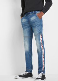 Chlapecké teplákové džíny se sportovní páskou, John Baner JEANSWEAR