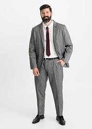 Oblek (4dílná souprava): sako, kalhoty, košile, kravata Slim Fit, bpc selection