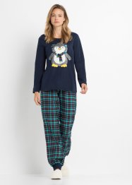 Pyžamo s flanelovými kalhotami, bpc bonprix collection