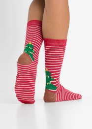 Ponožky (4 páry) s organickou bavlnou a dárkovým přáním, bpc bonprix collection