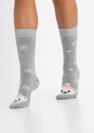 Termo ponožky (3 páry) s dárkovým přáním, bpc bonprix collection