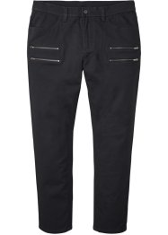 Strečové kalhoty s ozdobnými kapsami na zip, Regular Fit Tapered, RAINBOW