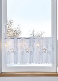 LED vitrážková záclona se zimním potiskem, bpc living bonprix collection
