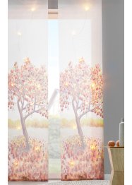 Vitrážková LED záclona s podzimním motivem (1 ks), bpc living bonprix collection