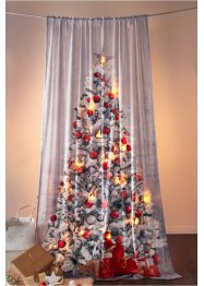 LED závěs se zasněženým vánočním stromkem, bpc living bonprix collection