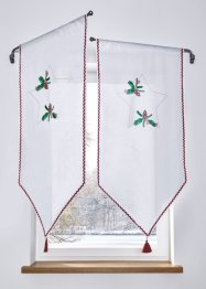 Ozdobná záclonka s vánočním potiskem (1 ks), bpc living bonprix collection