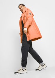 Prošívaná dlouhá bunda s kapucí, s recyklovaným polyesterem, bpc bonprix collection