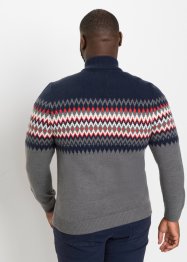 Norský svetr s límečkem na zapínání, bpc bonprix collection