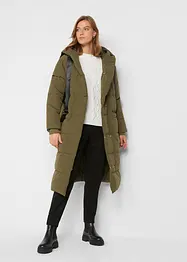 Prošívaný oversize kabát, bonprix