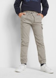 Strečové kalhoty Slim Fit s cargo kapsami, pro chlapce, John Baner JEANSWEAR