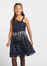 Slavnostní dívčí šaty s volným ramenem a pajetkami, bpc bonprix collection