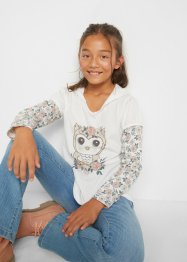 Dívčí triko s dlouhým rukávem, bpc bonprix collection