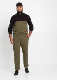 Strečové chino kalhoty bez zapínání Regular Fit Straight, RAINBOW