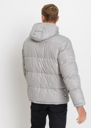 Prošívaná bunda ze směsi materiálů, s recyklovaným polyesterem, Loose Fit, RAINBOW