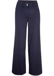 Chino kalhoty se širokými nohavicemi, bpc bonprix collection