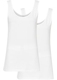 Elastická spodní košilka s organickou bavlnou (2 ks v balení), bpc bonprix collection