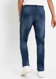 Slim Fit teplákové džíny, Straight, John Baner JEANSWEAR