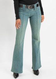 Zvonové džíny s prohloubeným pasem, RAINBOW