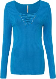Jemně žebrovaný pulovr, BODYFLIRT boutique