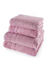 Souprava ručníků z měkoučkého materiálu (4 ks), bpc living bonprix collection