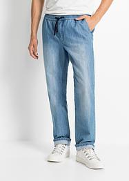 Džíny Regular Fit s elastickou pasovkou, Straight (2 ks), John Baner JEANSWEAR