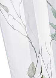 Transparentní záclona s květovým vzorem (1 ks), bpc living bonprix collection