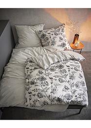 Oboustranné povlečení s květinovým designem, bpc living bonprix collection