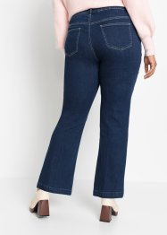 Strečové džíny s nažehlenými sklady, BODYFLIRT