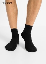 Hodnotné nízké ponožky (3 páry v balení), velmi příjemné na nošení s organickou bavlnou, bpc bonprix collection