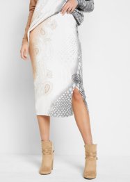 Pletená sukně s kašmírovým vzorem, bpc selection