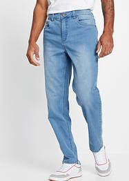 Strečové džíny Classic Fit Power s T-400, v pohodlném střihu Tapered, John Baner JEANSWEAR