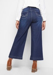 Strečové džíny Wide Fit, nad kotníky, z džínoviny Positive Denim #1 Fabric, John Baner JEANSWEAR
