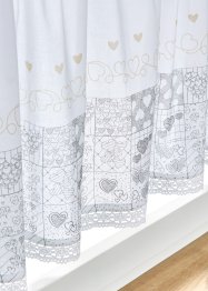 Vitrážková záclona s potiskem, z organické bavlny, bpc living bonprix collection