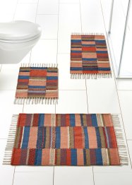 Tkaná koupelnová předložka v patchworkovém vzhledu, bpc living bonprix collection