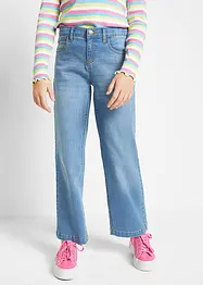 Džíny Wide Leg, Mid Waist, bonprix